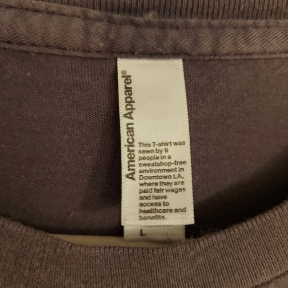 4/$50 😊American Apparel men's tshirt size L - Picture 7 of 9